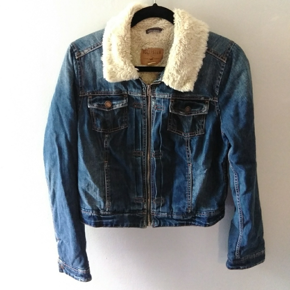 Hollister Jean Coat Jacket - Picture 4 of 8